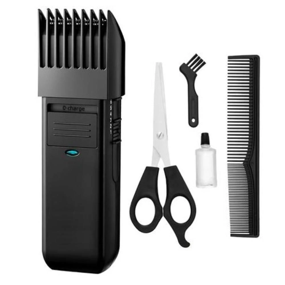 Barbeador Elétrico Aquilae Raymunda 3x1 Aparador de Barba sem Fio Preto Bivolt