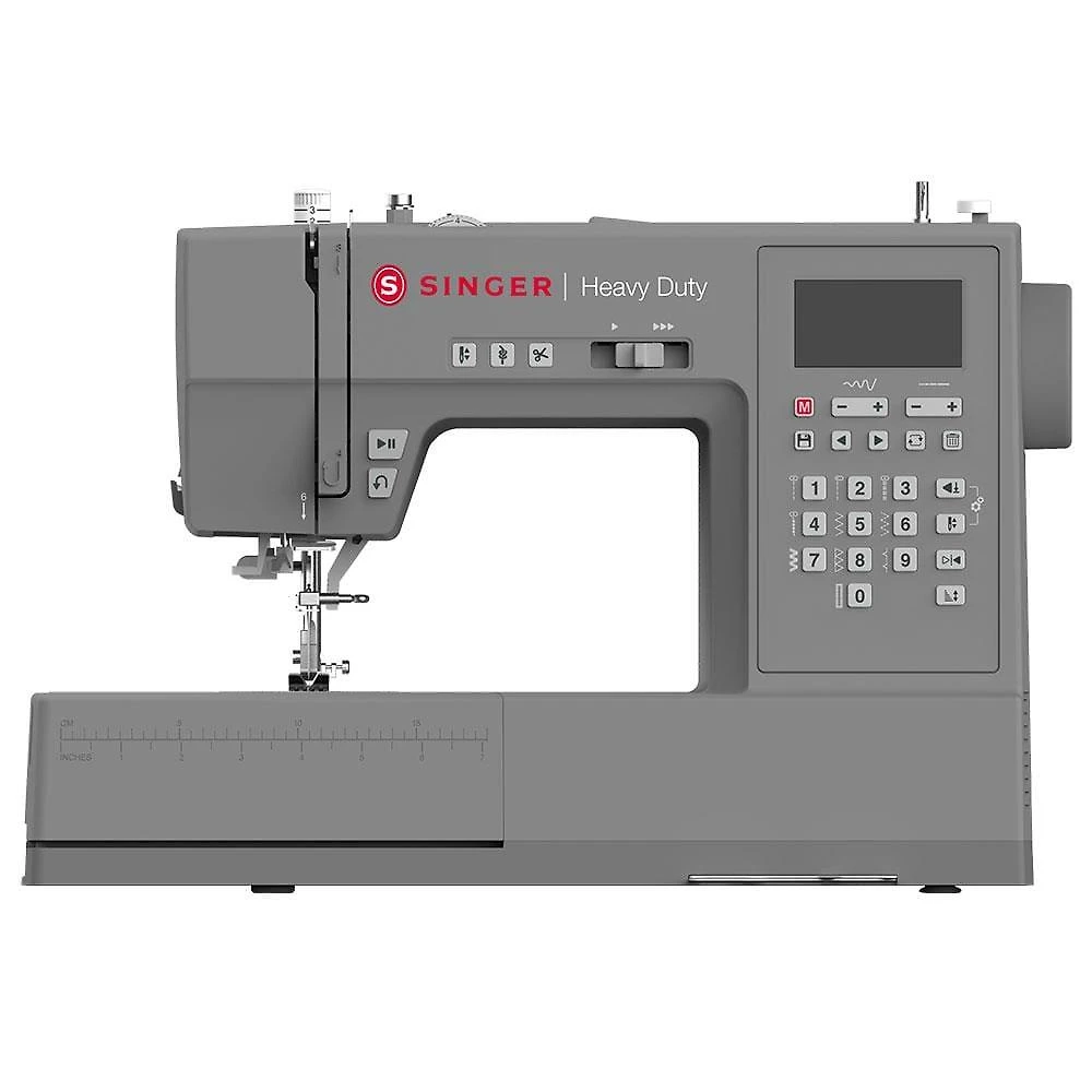 Máquina de costura singer heavy duty hd6805 – cinza
