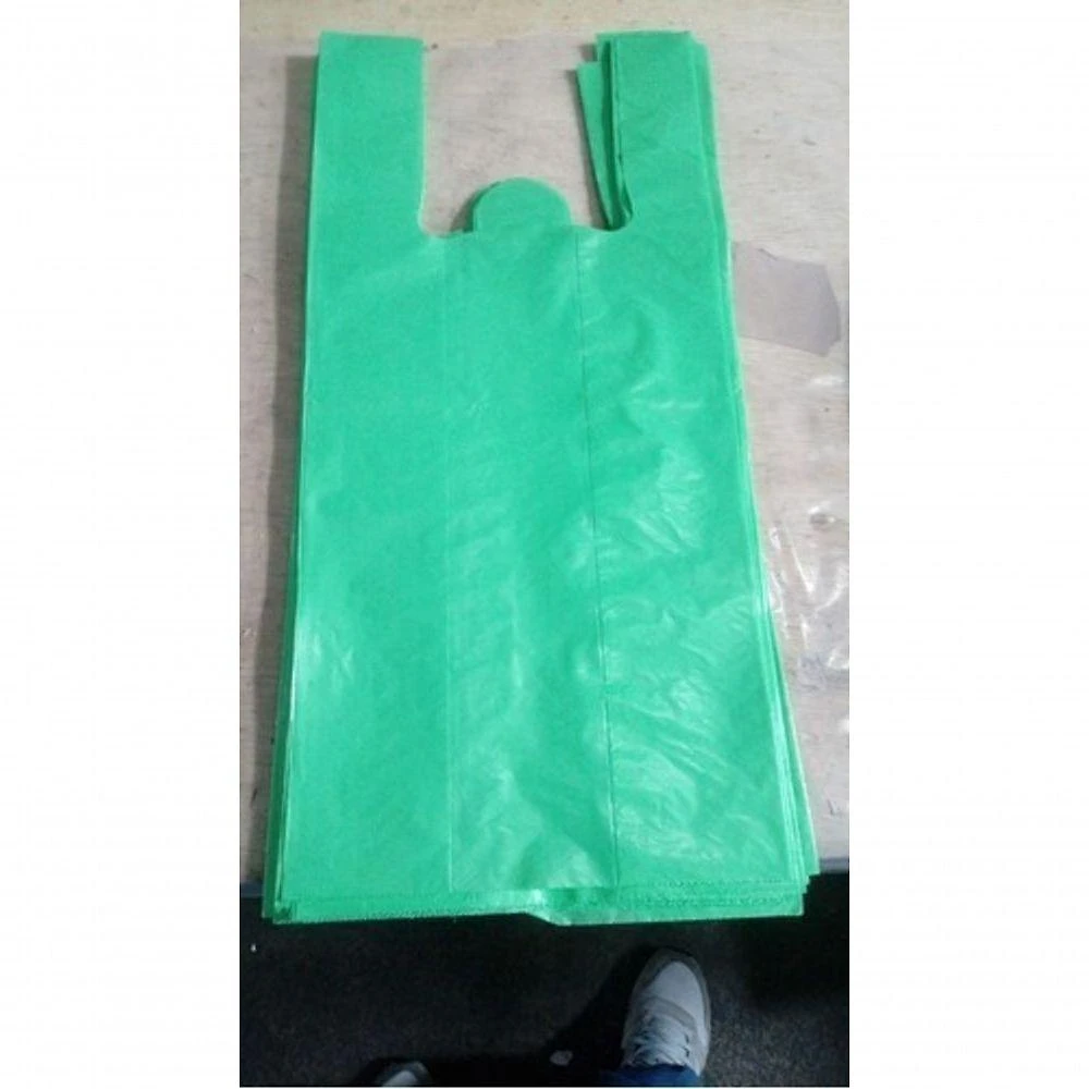 Sacola Plástica Reciclada Pacotes com 2,5KG Grossa para Produtos Pesados Preto Higipack