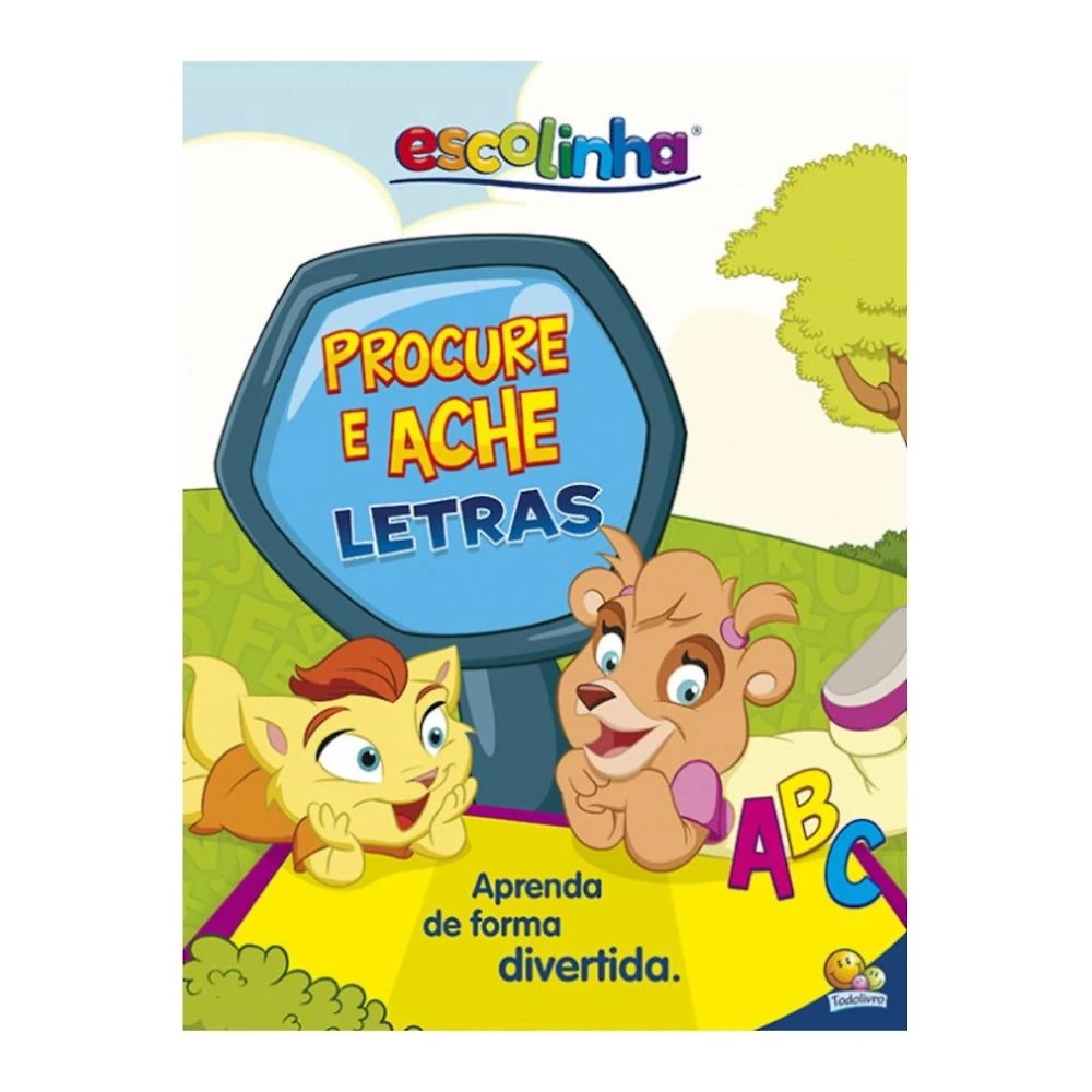 Livro + Tapete Procure e ache: Letras ( Todolivro Ltda. )