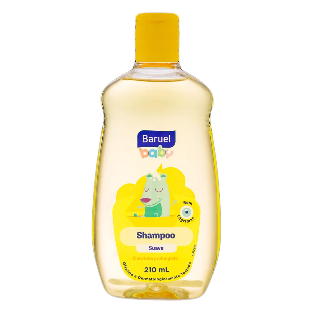 Shampoo Infantil Baruel Baby Suave 210ml