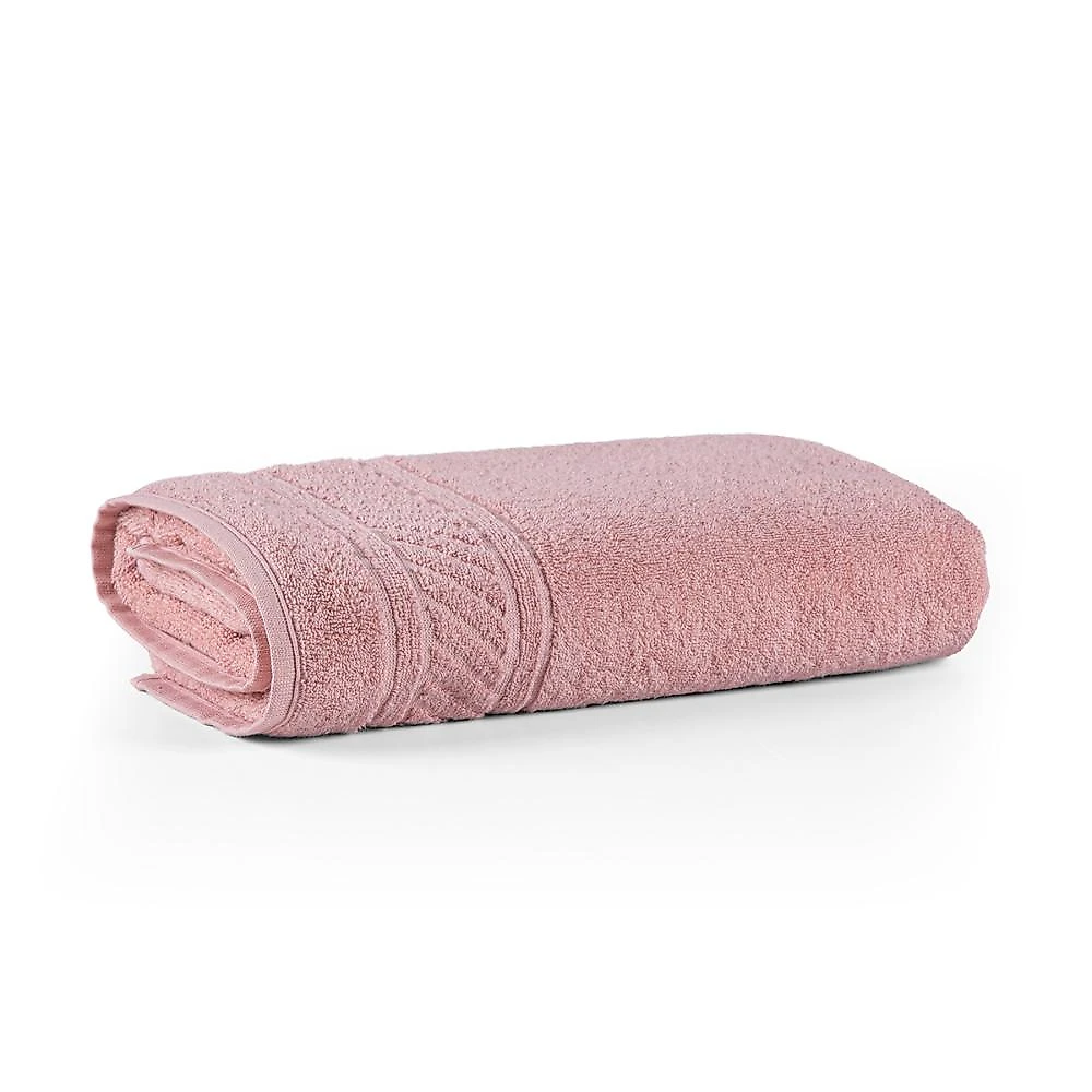 Jogo de banho lummi toalhas macias 100% algodão fio penteado 5 peças rosa e azul