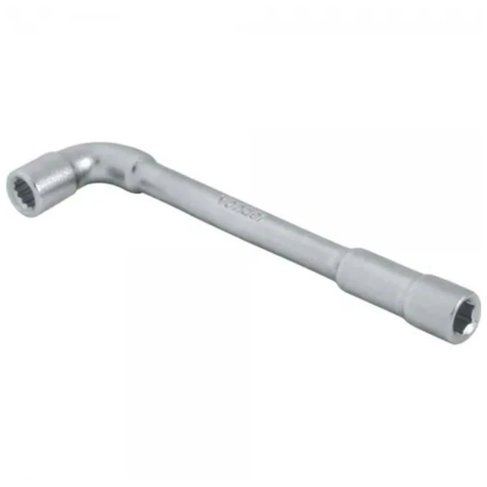 Chave Biela com Furo Passante 8mm 3698108000 em Aço Cromo Vanádio Cromado Fosco Vonder