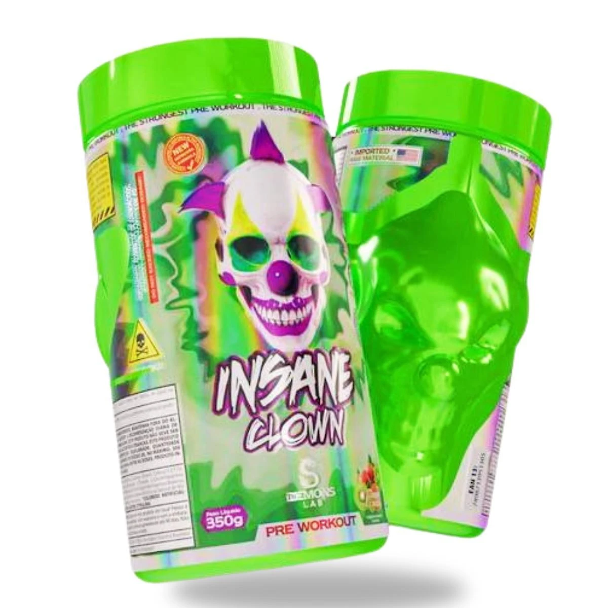 Miniatura Pré Treino Insane Clown 350G Demons Lab