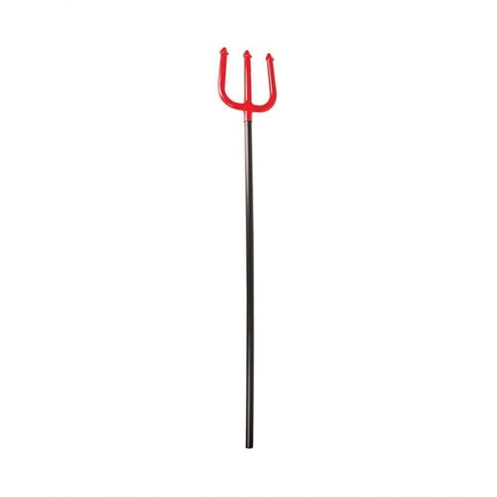 Tridente Decoração Halloween 899557 Assombrado para Terror Preto Brasilflex