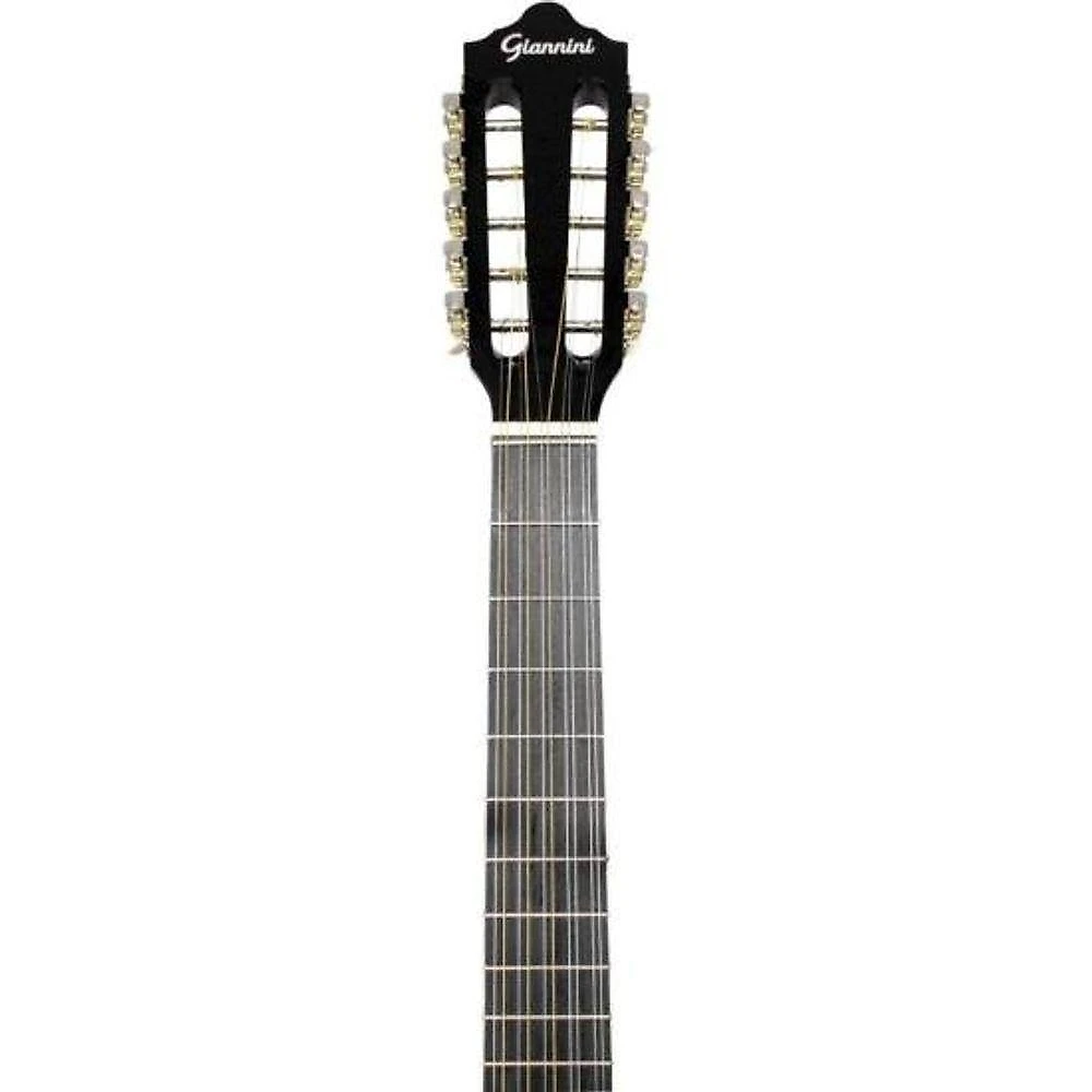 Viola Eletroacústica VS14EQ com 10 Cordas em Cinco Pares Preta Giannini