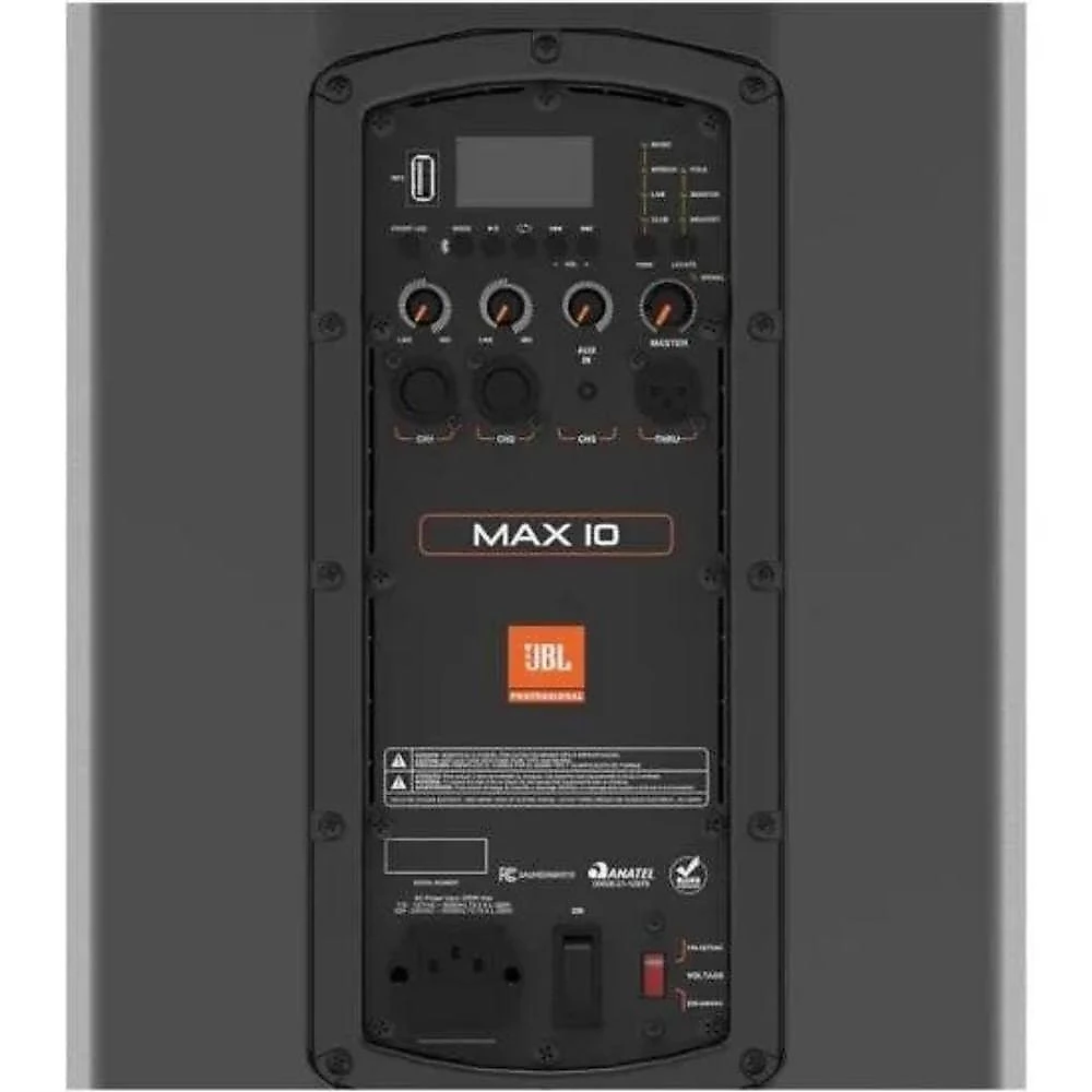 Caixa ativa jbl max 10 250w rms