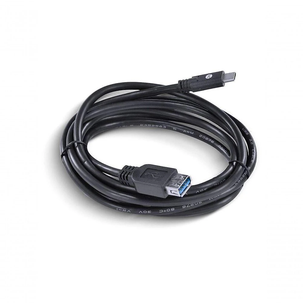 Cabo Usb Tipo C para Extensor Usb a Fêmea 3.2 Gen1 5Gbps Preto Vinik