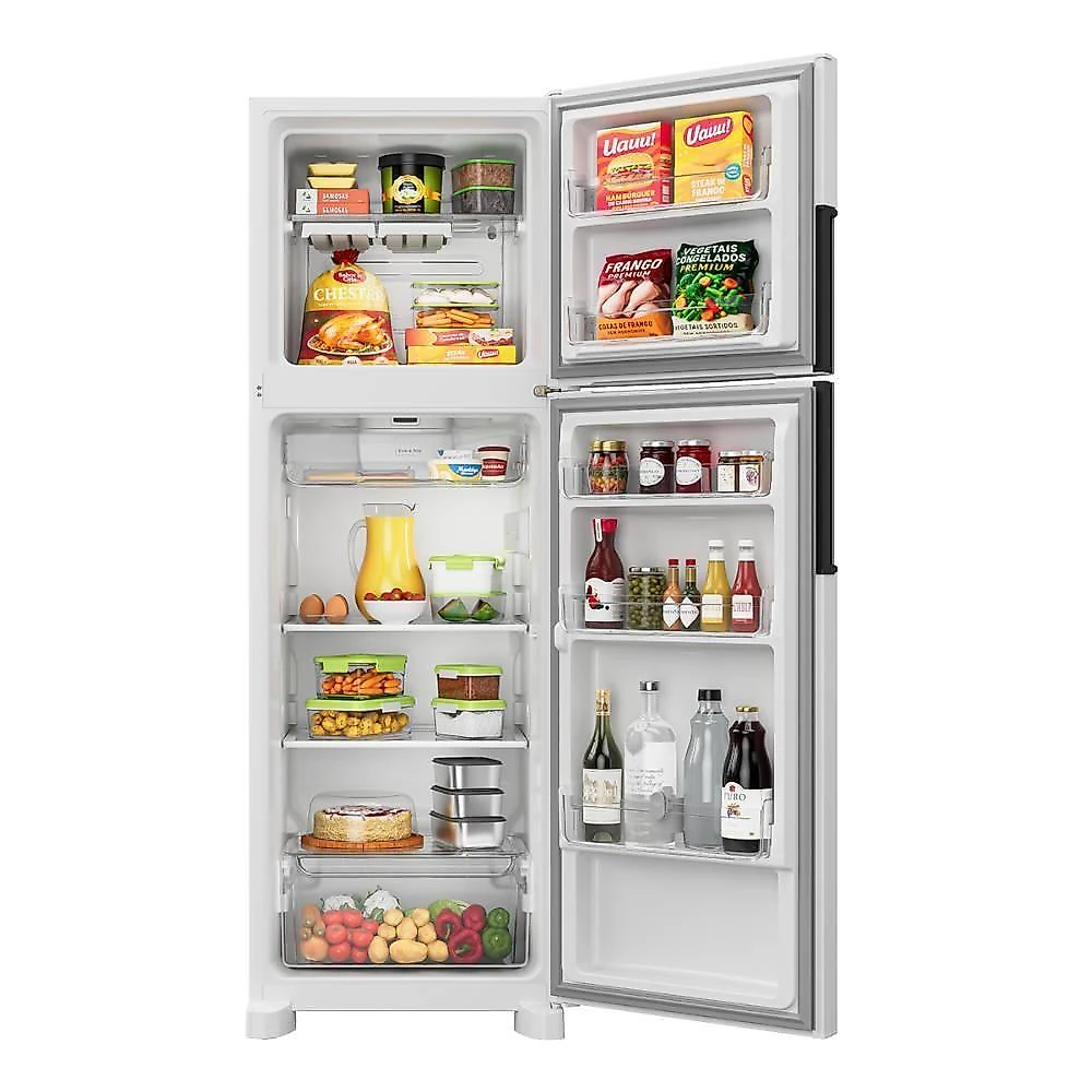 Geladeira Consul Duplex Frost Free Inverter 377L CRM44MB Branco 220V