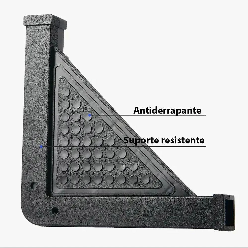 Suporte com Rodinhas Ajustável Kit 6 Unidades Leva Pro Pet SU-RODA para Eletrodoméstico 140KG Bivolt