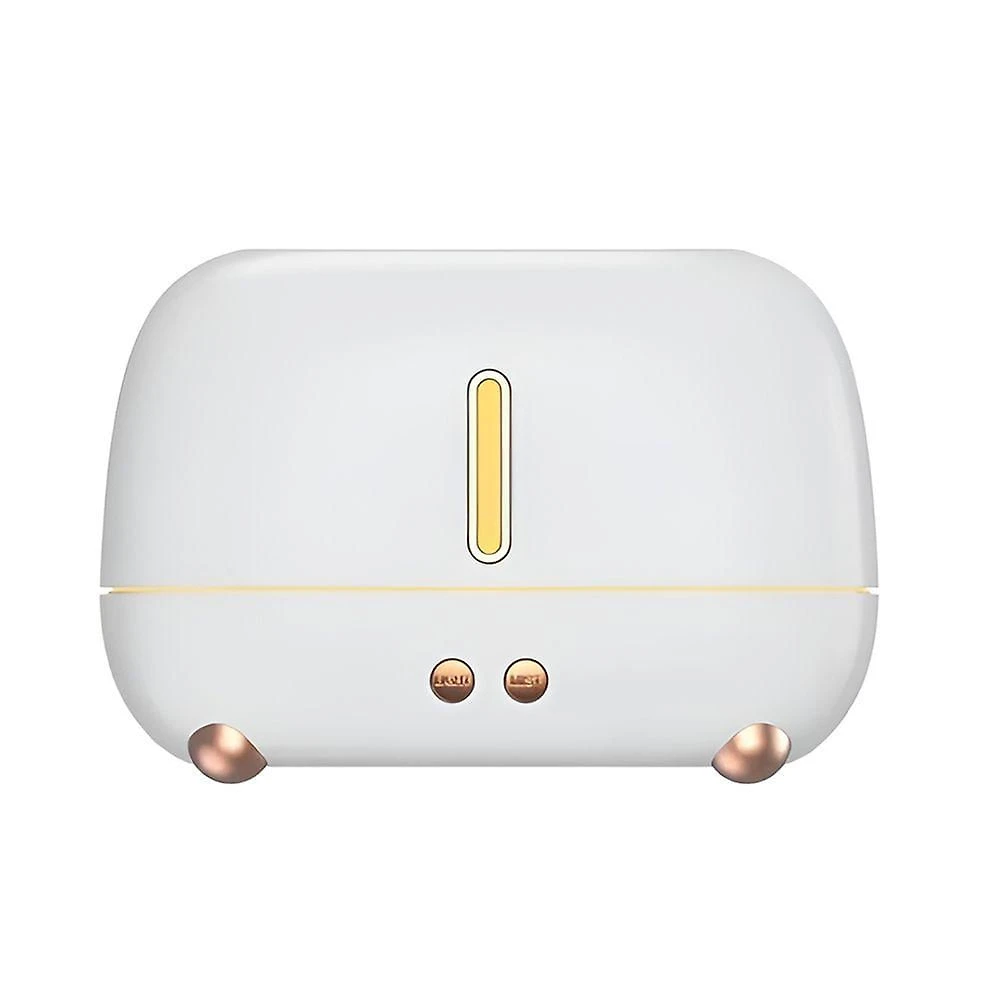 Aromatizante Difusor Umidificador Led Efeito Chama Usb Branco