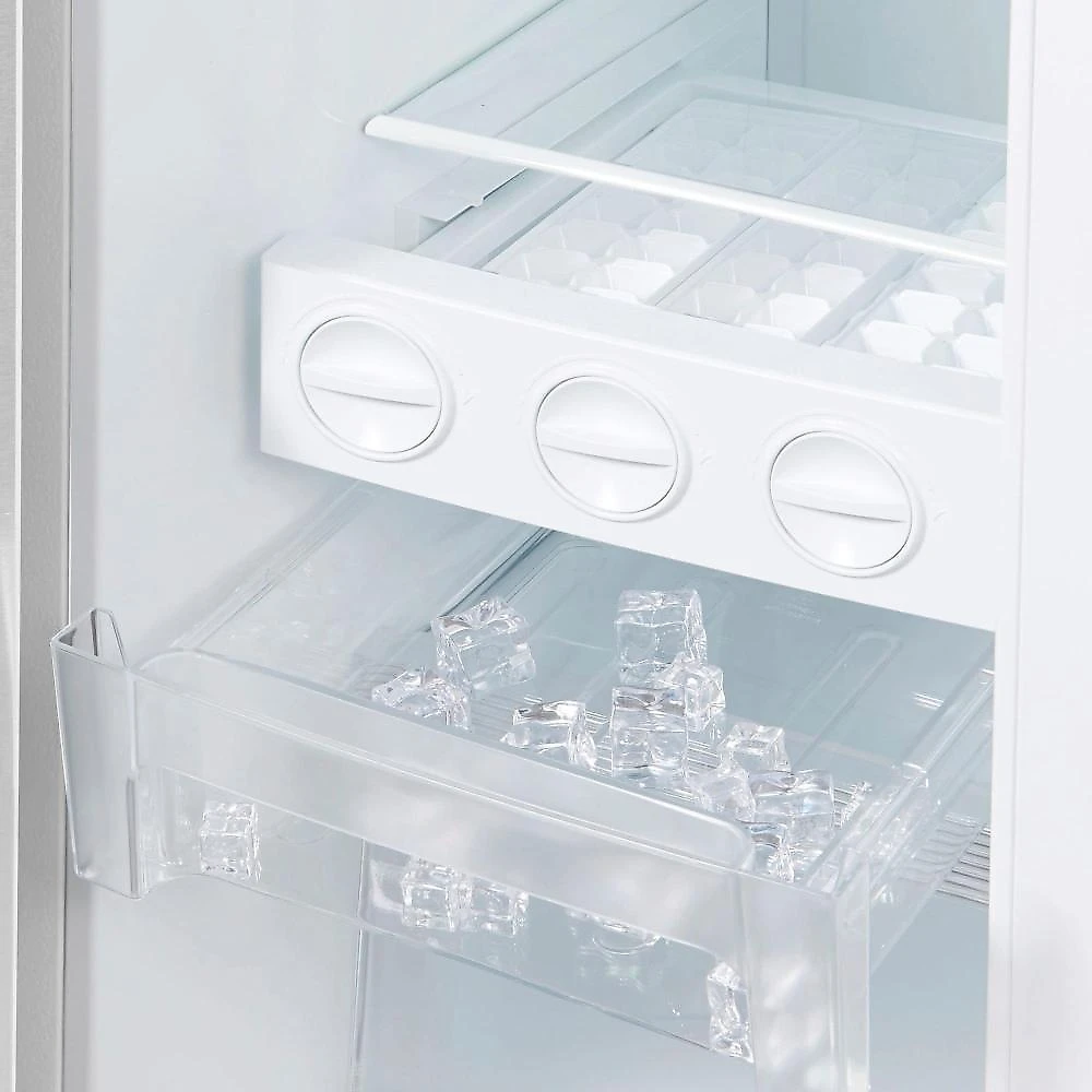 Geladeira fost free side by side midea md-rs710 511l smart inverter wi-fi alexa inox 110