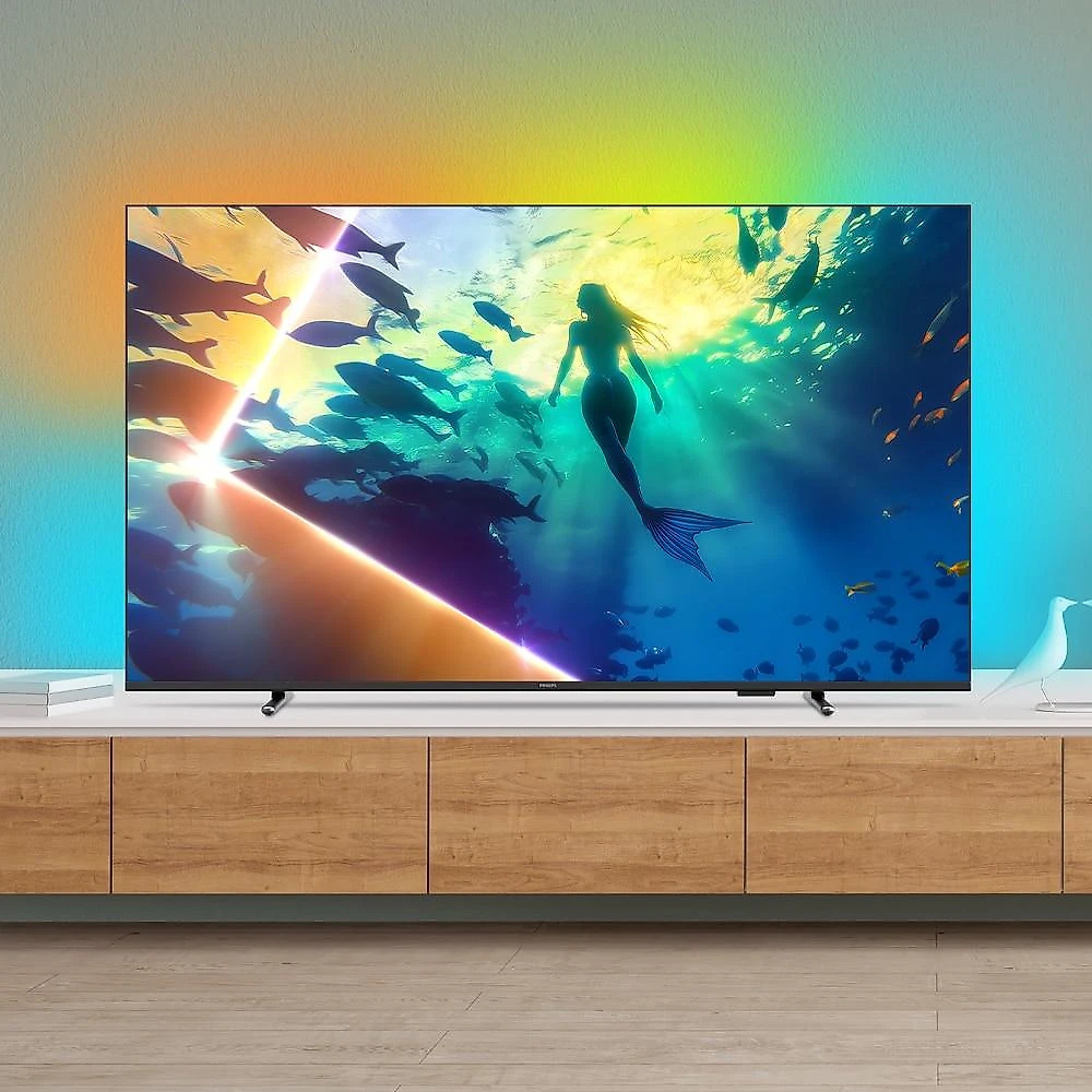 Smart TV Philips 50 Polegadas 4K UHD com Ambilight - PUG8100/78