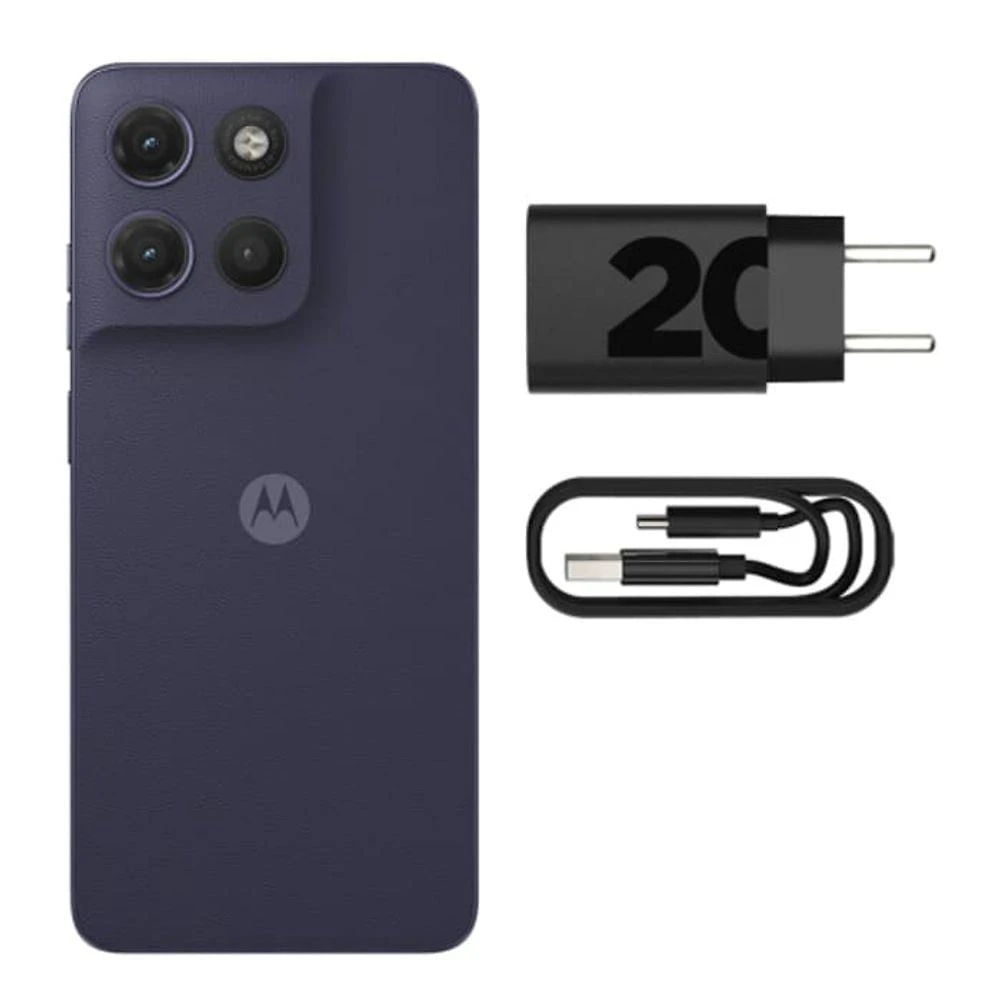 Smartphone Motorola Moto G17 XT2623 256GB Tela 6.7 FHD+ PBBJ0000BR Roxo