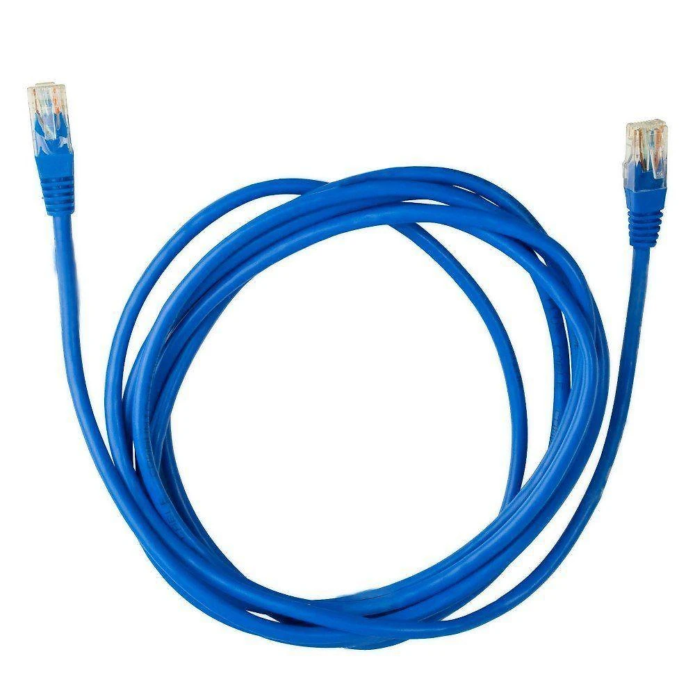 Patch Cord PC-ETH6U100 Cat6e Suporte a Gigabit Ethernet Azul Plus Cable