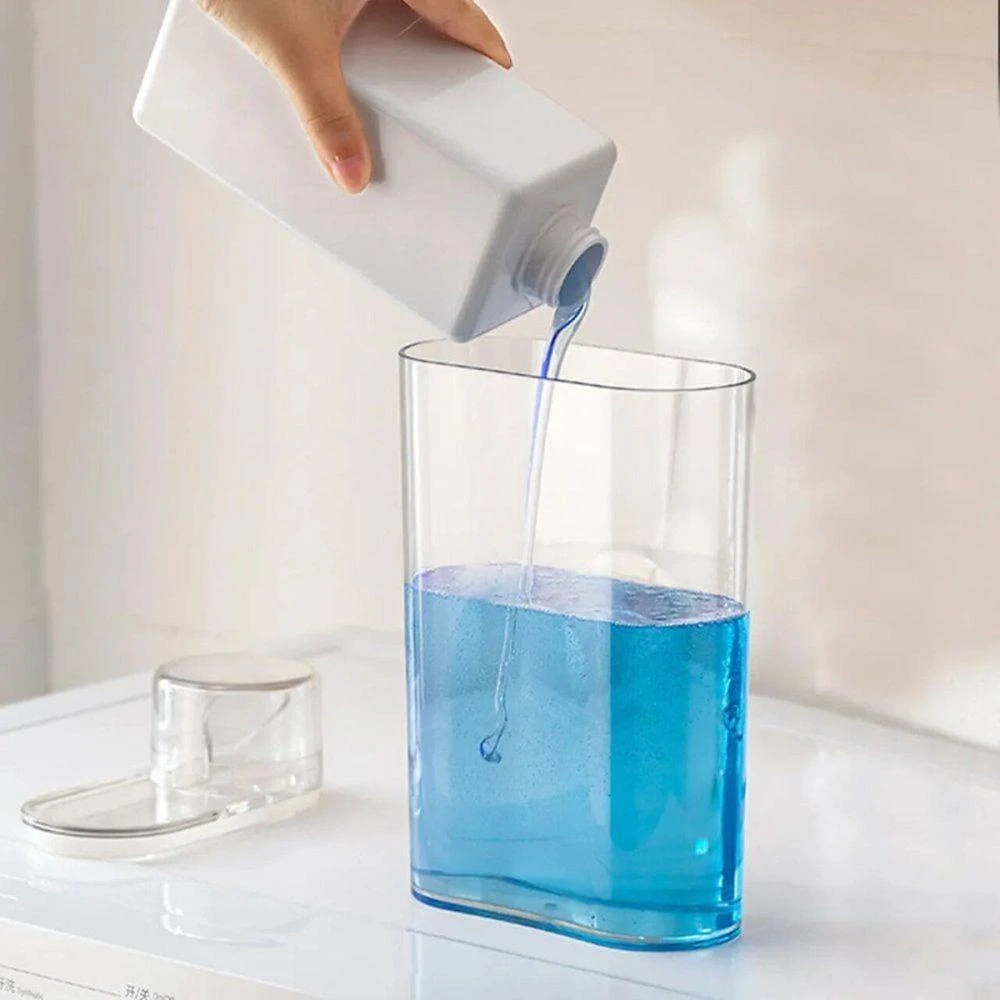 Pote Dispenser Com Copo Dosador E Tampa Hermética Com Trava Multiuso1200ml