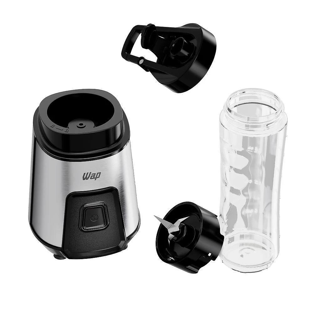 Blender go wbg600 300w 0.65l com 4 lâminas em aço inox cinza 110v