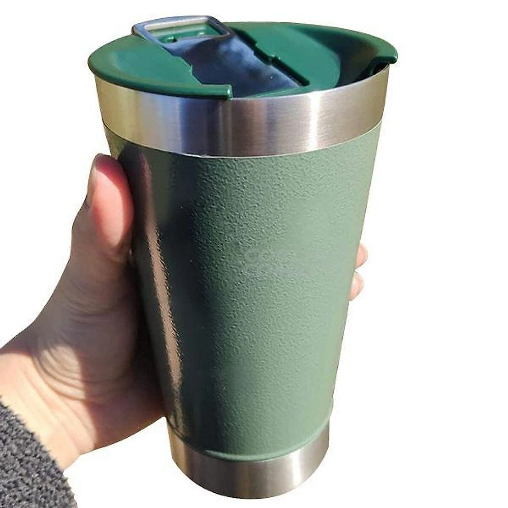 Copo Térmico Abridor 473Ml Dia Dos Namorados Verde Nº7