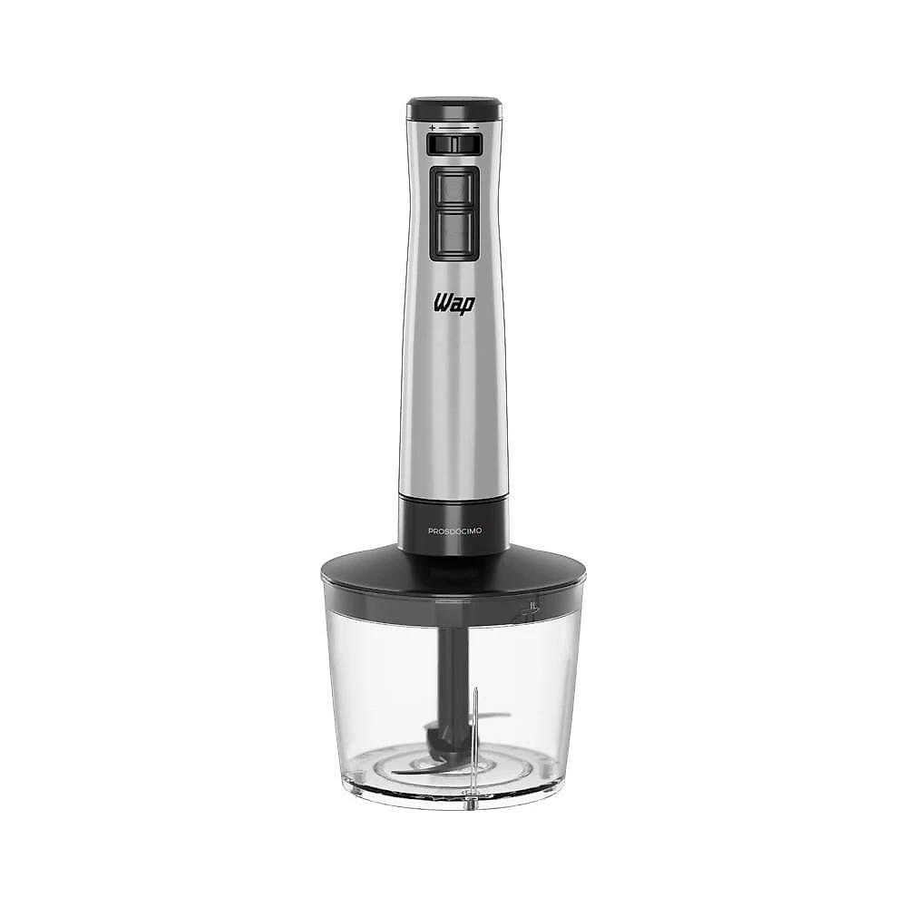 Mixer 3 em 1 WAP WM1 600W Velocidade Variavel Turbo Inox Prosdocimo Cinza 110V