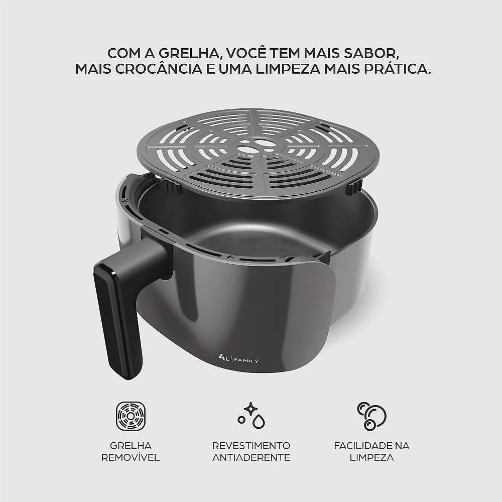 Fritadeira Elétrica WAP Family 4L WAFF2-C 220V