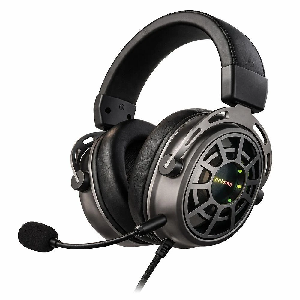 Headset Gamer Rgb com Microfone Ajustável Áudio Alta Fidelidade Conexão P2 3.5mm Usb Led