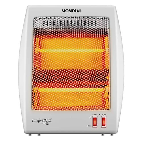 Aquecedor de Ambientes A-16 Halógeno a Quartzo Comfort Air III Mondial