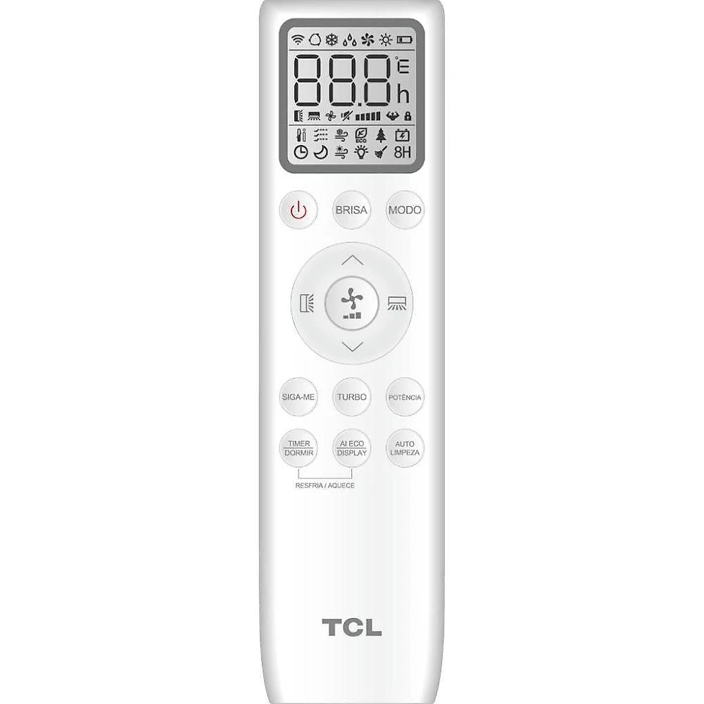 Ar-Condicionado Split Inverter 18000 BTUs TCL Breeze In High Wall Só Frio TAC-18CTG3-INV-I/TAC-18CTG3-INV-O 220V