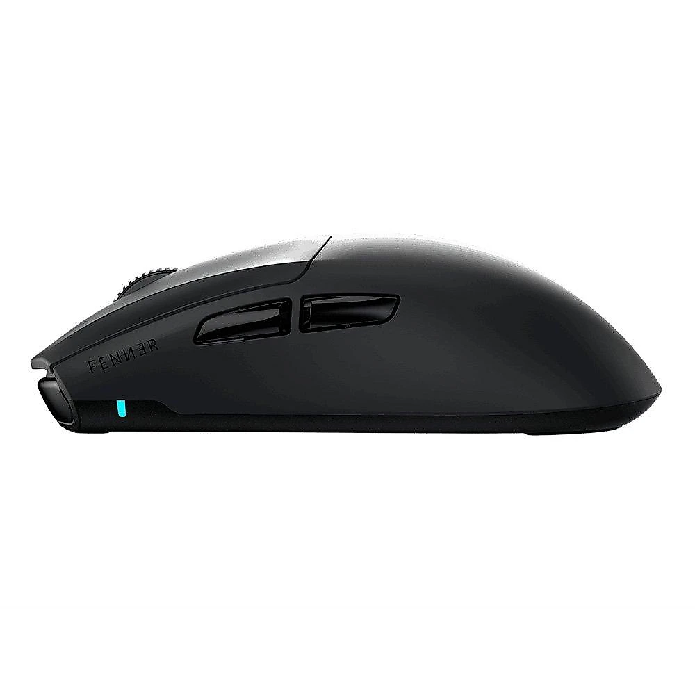 Mouse Gamer Sem Fio PCYES Fenner, RGB, 26000 DPI, 6 Botões, Wireless, Bluetooth, Polling Rate 8K, Cinza Montain - PMGFBV8K