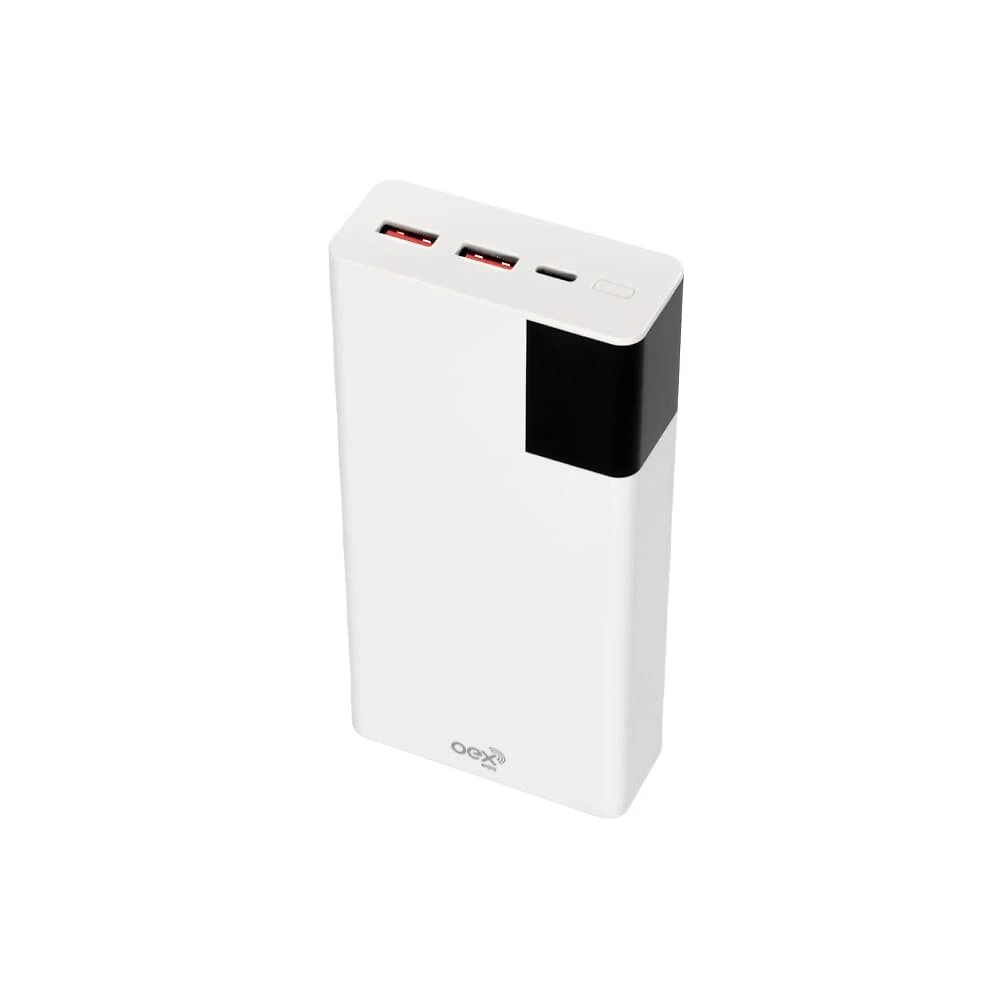 Power bank style branco 20000 mah oex
