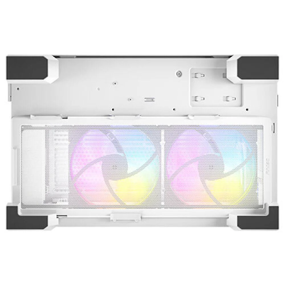 Gabinete Gamer Antec C8 Argb White Lateral Vidro Temperado 4mm E-atx-atx-m-atx-itx 2 Fans 120mm B