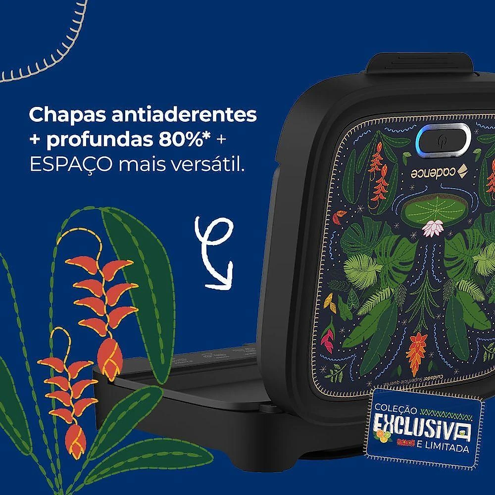 Sanduicheira Cadence SAN408-127 750W Azul