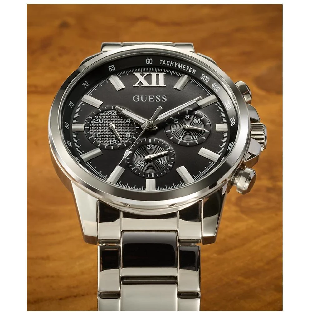 Relógio Guess Masculino Multifunção GW0900G1 Prata
