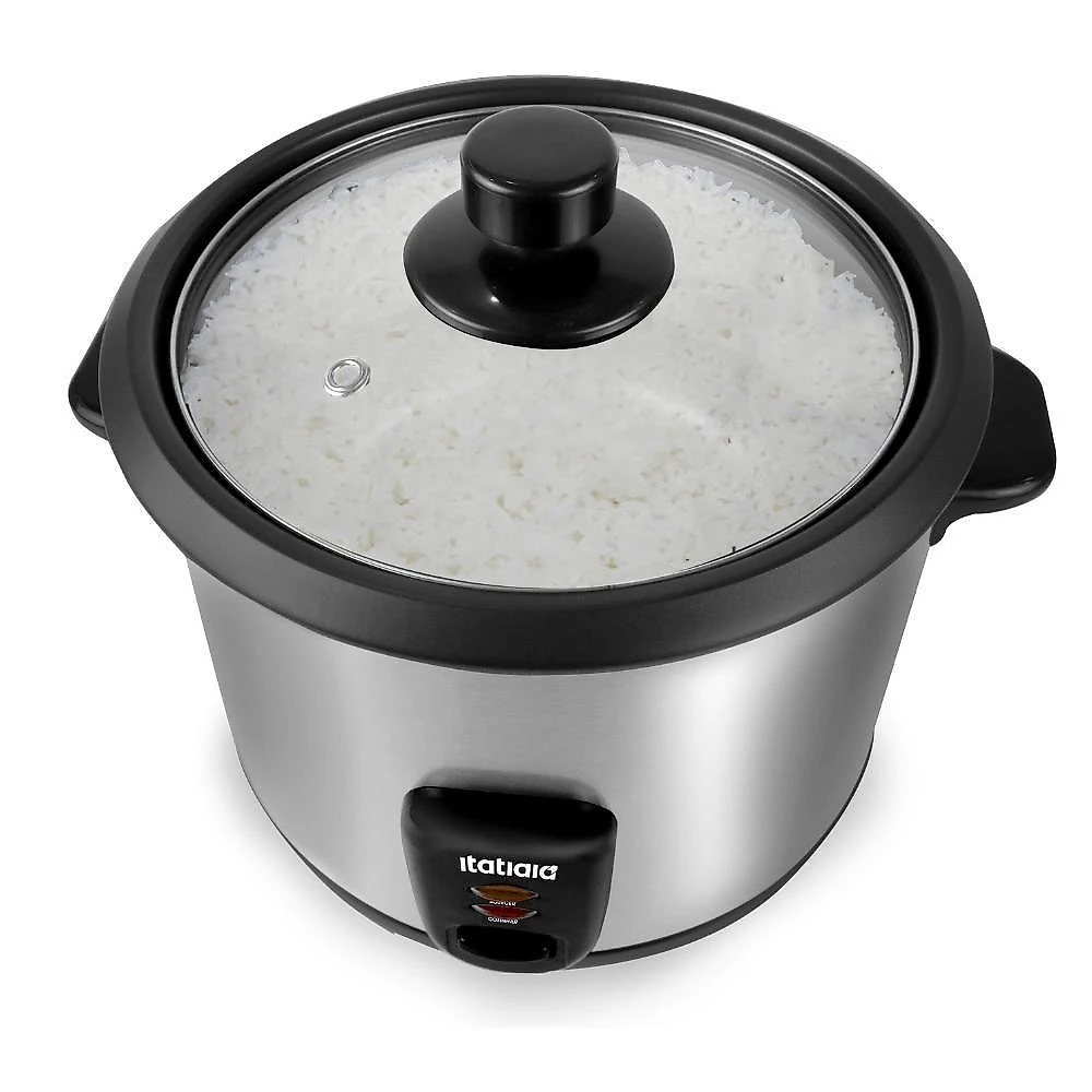 Panela de Arroz Elétrica Itatiaia Midi 1,8L 700W Preto 110V