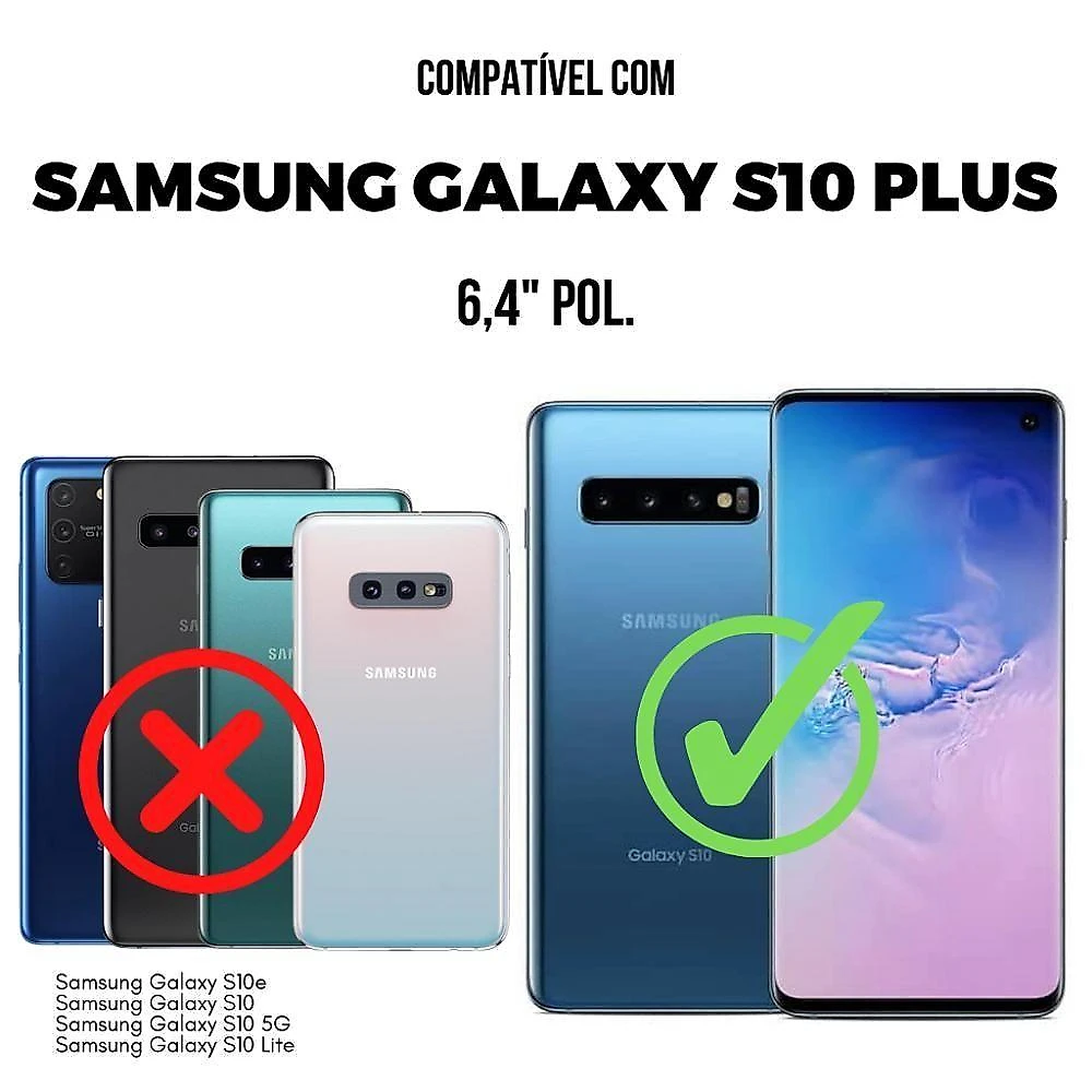 Película Para Samsung Galaxy S10 Plus - Hydrogel Gamer Fosca - Gshield