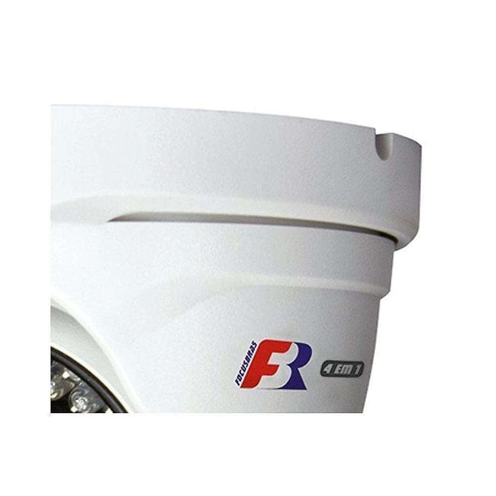 Câmera Dome FBR FS-PDF1 720P 4x1 Lente 2.8MM IR 25M IP65 Branco