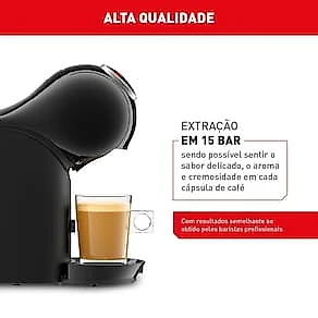 Cafeteira Expresso Arno Dolce Gusto Genio S Plus DGS2 - Preta 110V