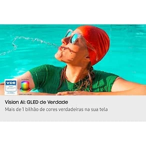 Miniatura Smart TV Samsung 65” 4K QLED Ultra QN65Q7FAAGXZD Vision AI Processador com AI Xbox Cloud Gaming