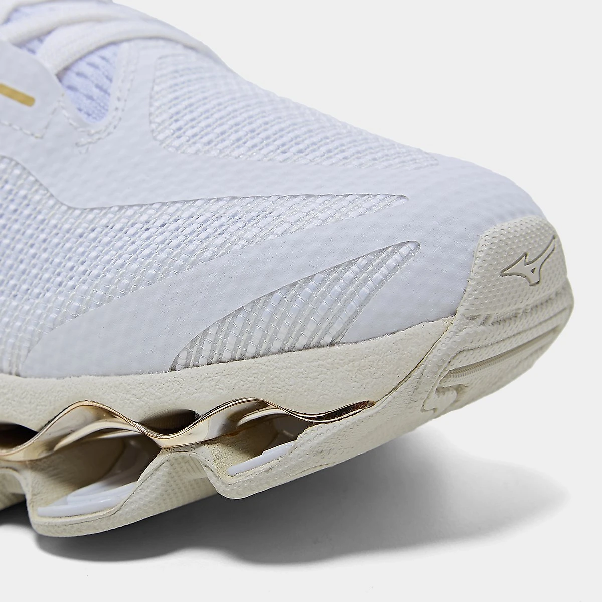 Tênis Mizuno Wave Prophecy 15 SE Branco+dourado - 34