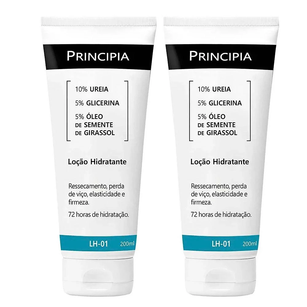 Principia-lh-01 kit – loção hidratante com 2 unidades