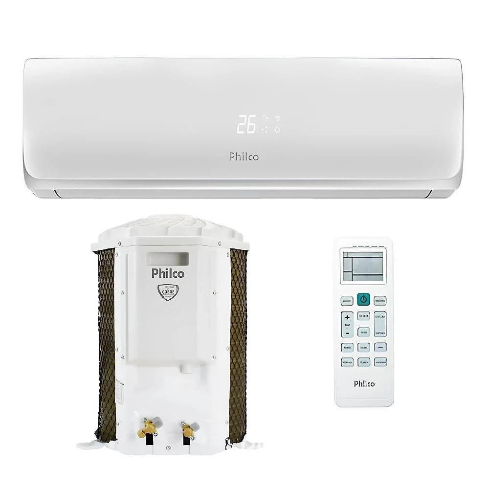 Ar Condicionado Split Philco Hi Wall 9.000 BTUs Frio Monofásico Branco PAS9500FA1 220V