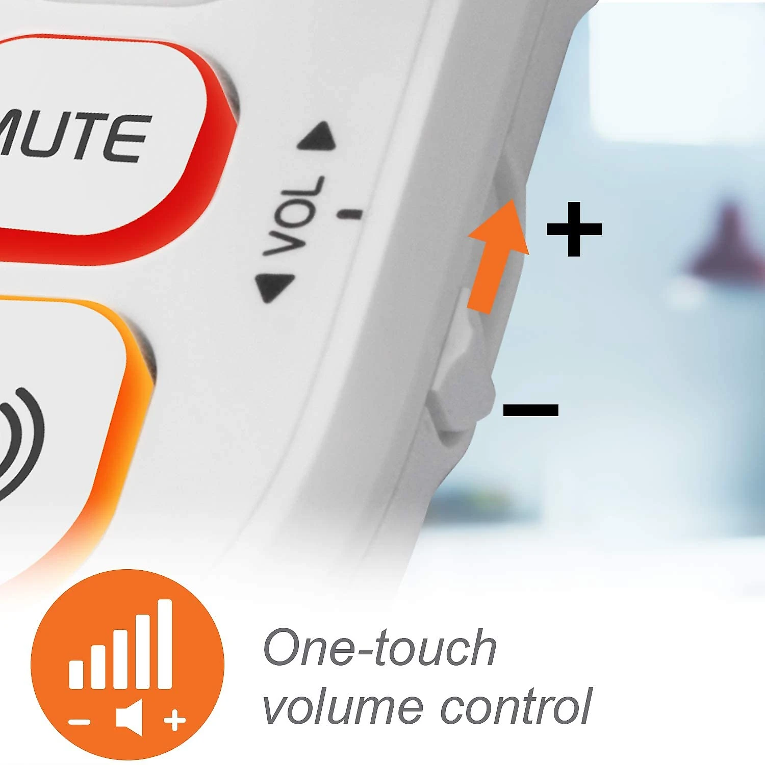 VTech SN5147 Telefone sem Fio Sênior Amplificado com Visor e Botões Grandes 2 Unidades