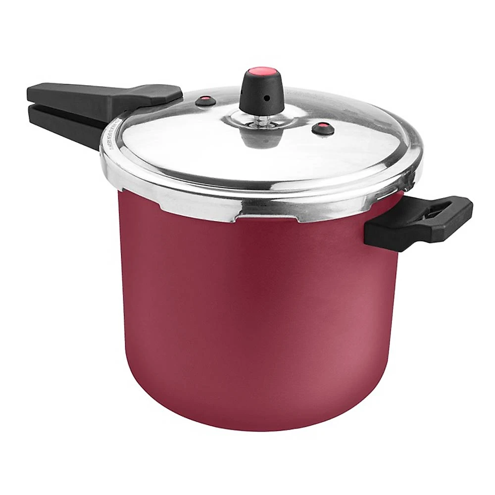 Miniatura Panela de Pressao 4,5L Antiaderente Fechamento Externo 1222 Cereja Real Panela