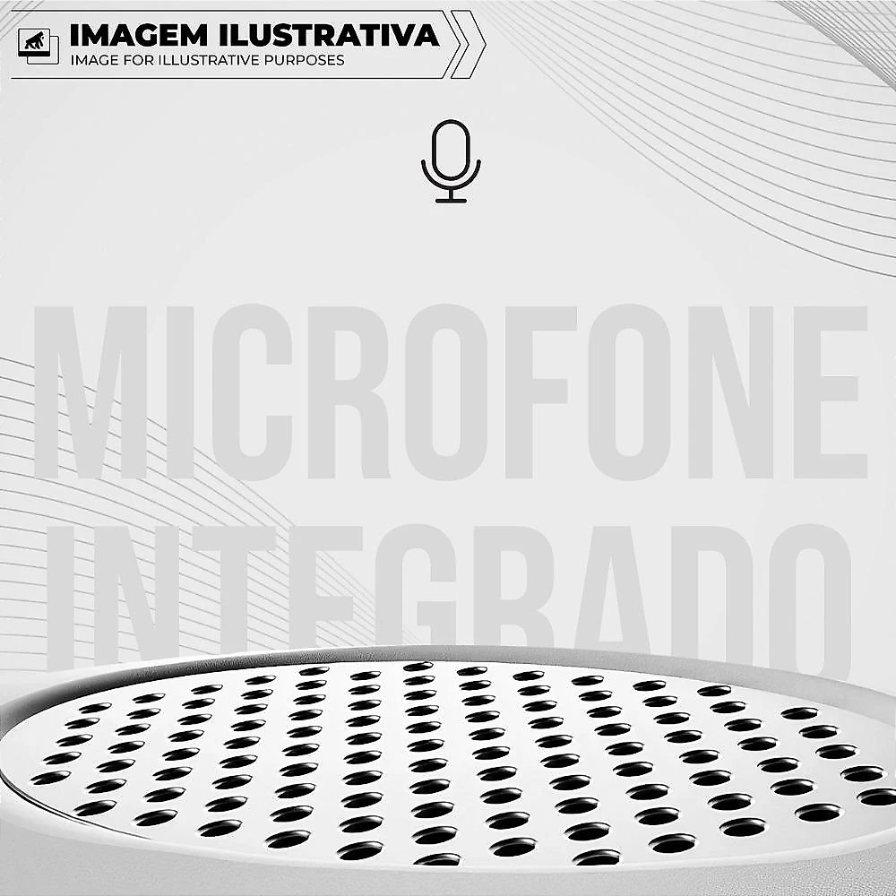 Microfone de Lapela Sem Fio Tipo C com Adaptador Lightning + Fone de ouvido Symetric - Gshield
