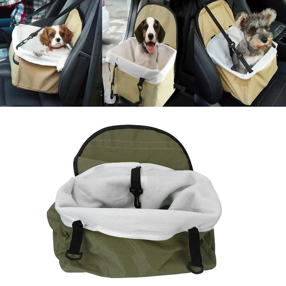 Cadeira Pet Para Carro Assento Automotivo Para Cachorro E Gato Até 12kg Com Alças Ajustáveis