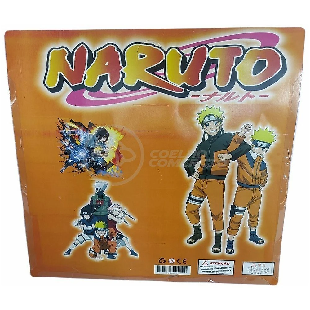 Kit Boneco Naruto 15Cm + 2 Shuriken + 1 Bandana + ...