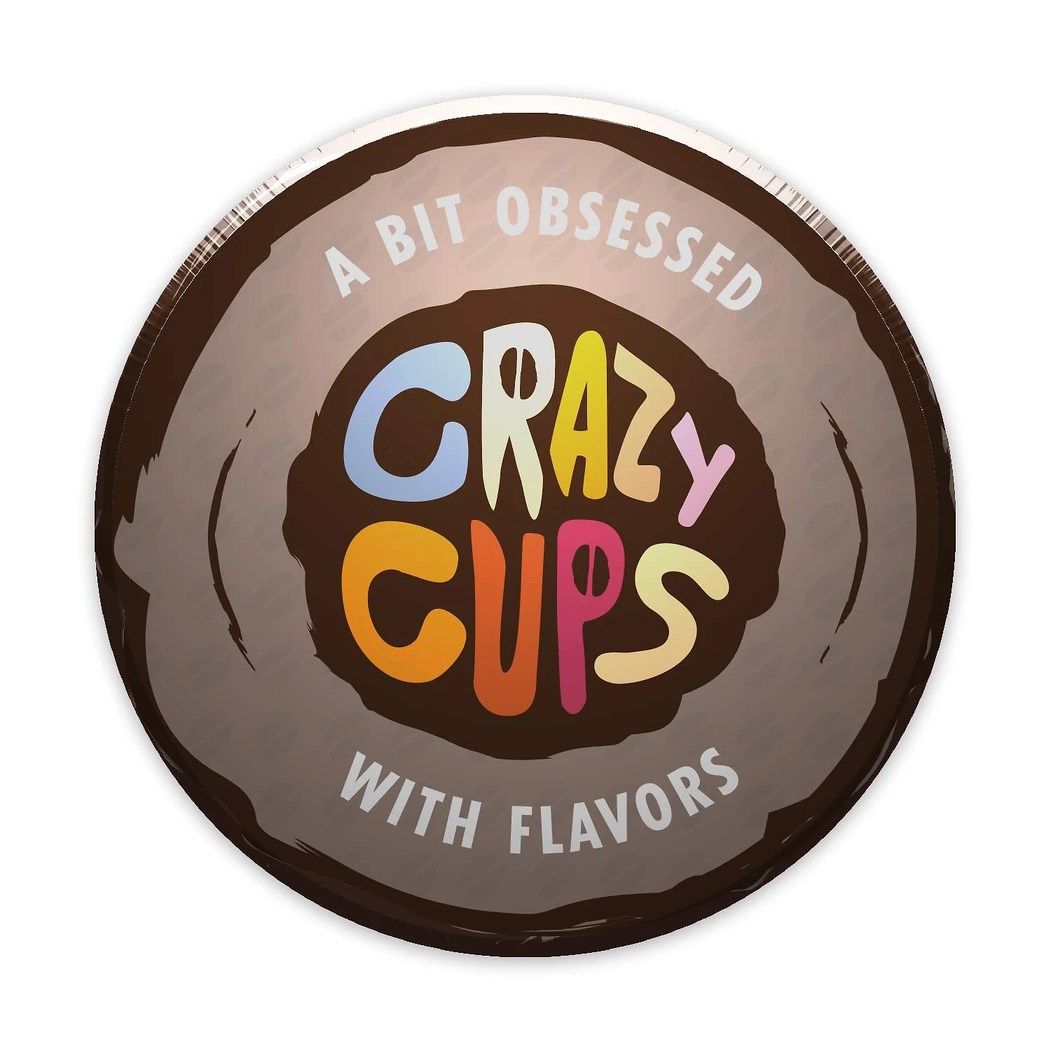 Cápsulas de café com sabor donut sabor chocolate 22 unidades