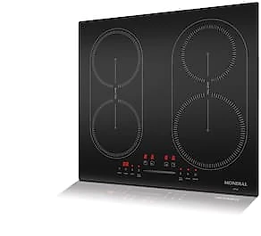 Cooktop de Indução Mondial CTI-03 4 Bocas com Full Zone e Função Turbo 220V