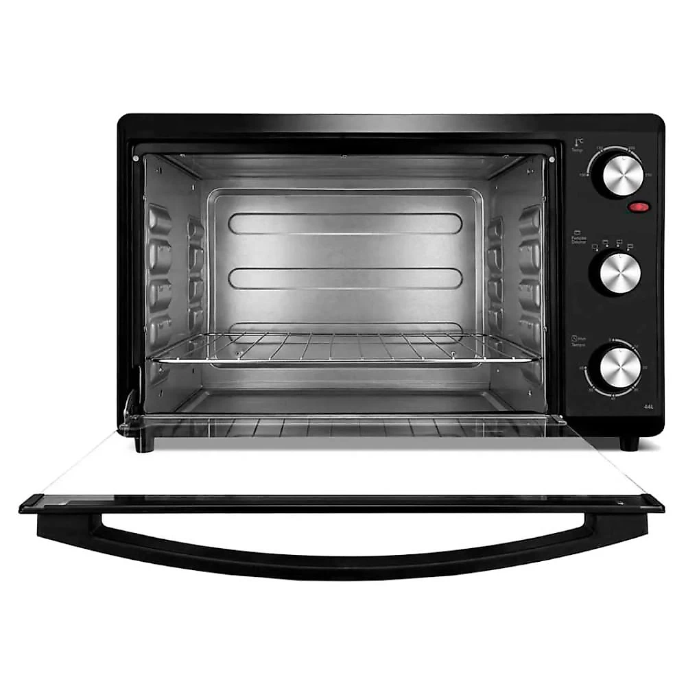 Forno Elétrico Philco PFE44P Dupla Resistência 44L Preto - 110 V
