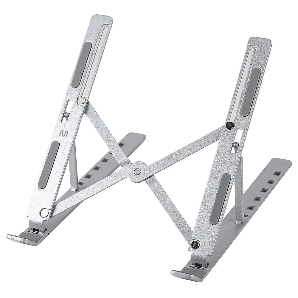 Suporte portátil de alumínio para notebook - multilaser - ac378 prata