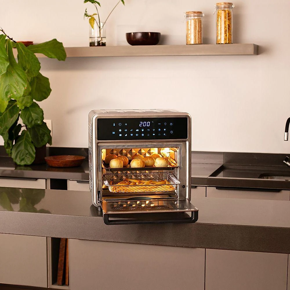Fritadeira air fryer forno 15l gallant digital gfe15 super compact 220v
